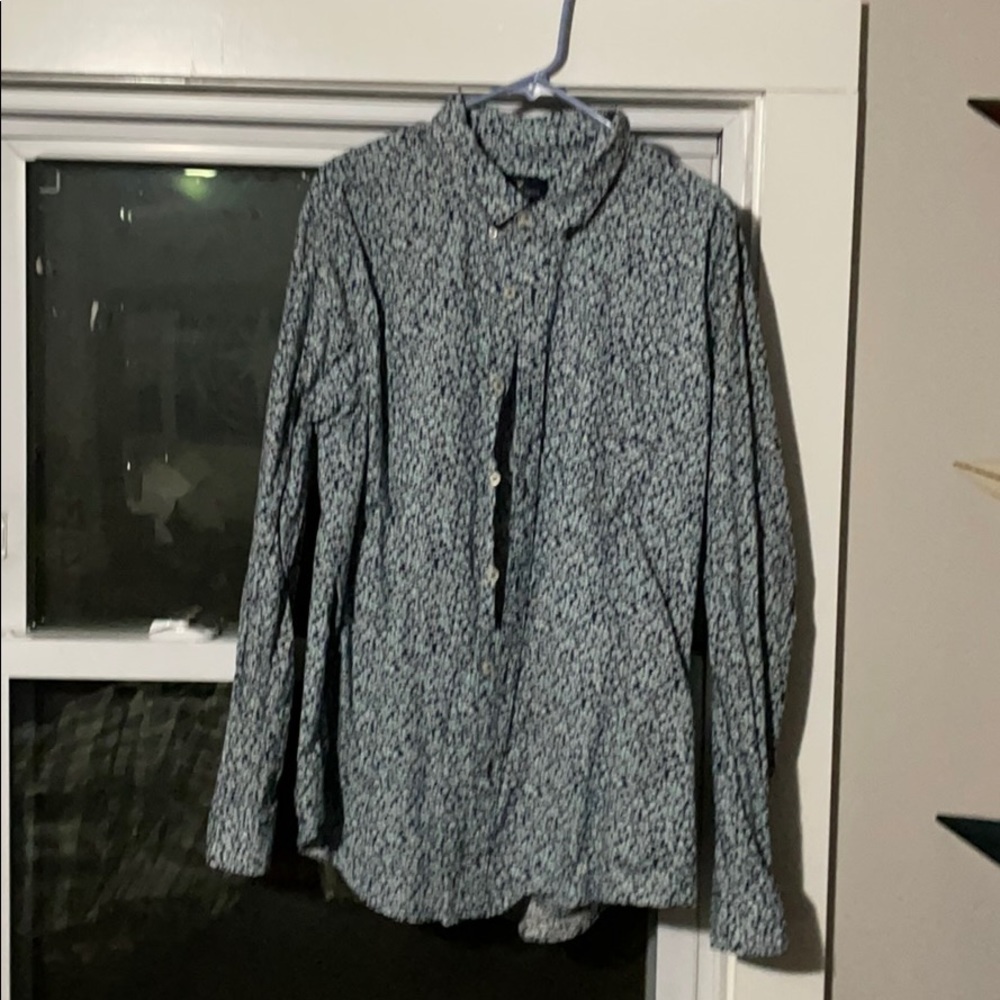 Floral classic fit shirt American eagle